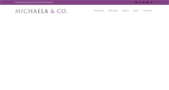 Desktop Screenshot of michaelaco.com