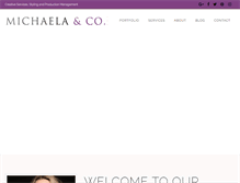 Tablet Screenshot of michaelaco.com